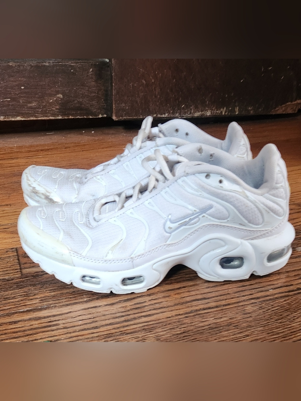 Nike White Air Max PLUS Shoes